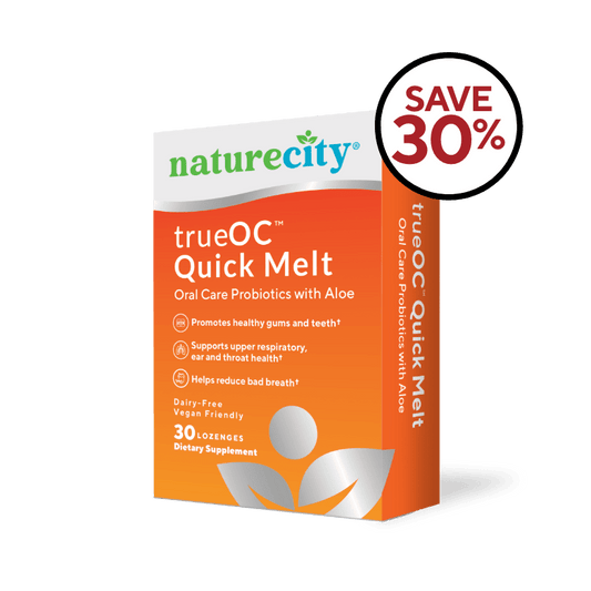 TrueOC Quick Melt - Oral Care Probiotics with Aloe (Black Friday Special)