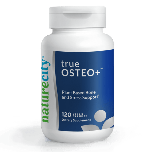 TrueOsteo+ Plant Based Bone Support With Stress Support