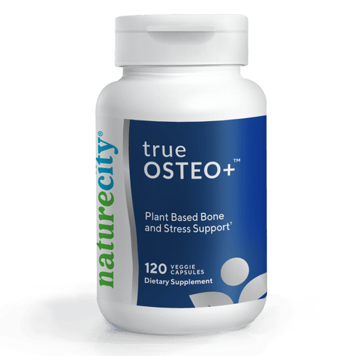 TrueOsteo+ Plant Based Bone Support With Stress Support-1